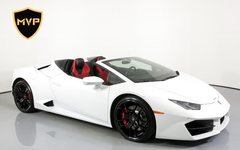 Used 2022 LAMBORGHINI HURACAN EVO SPYDER for sale Call for price at Exotic VIP Rentals in Miami FL